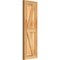 Ekena Millwork Framed Board-n-Batten Shutters w/Z-Bar, Rough Sawn Western Red Cedar, 10 3/4W x 33H, PR RBF06Z11X033RWR - alternate 2